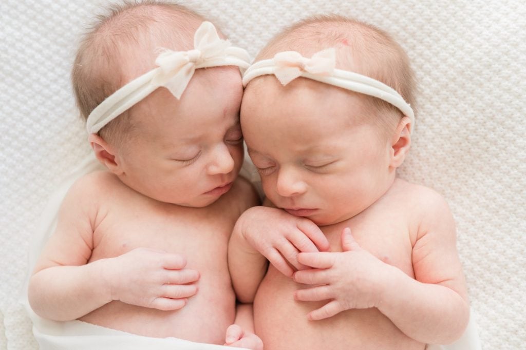Twin Newborn Photography  Houston